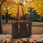 Picture of DIY Waffle Tote Bag Kit – 900g Capri Yarn
