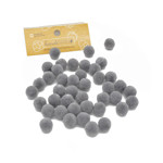 Εικόνα της  Pom Pom 15mm, 10τμχ Μονοχρωμα