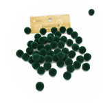 Εικόνα της  Pom Pom 15mm, 10τμχ Μονοχρωμα
