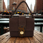 Picture of Kit MERYLIN Bag with Crochet Handle and 800gr Heart Yarn