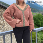 Εικόνα της Κιτ Μπλούζα με Κοτσίδα Metallic Thread. Επέλεξε Χρώμα!