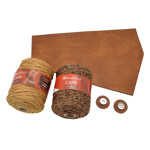 Picture of Tapestry SCARLET Kit – Envelop  with Capri & Capri Metallic Yarn