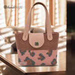 Εικόνα της Κιτ Animal Pattern Julia,Γλωσσάκι, Χεράκια & Πάτος, Σάπιο Μήλο και 800γρ Νήμα Heart