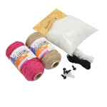 Picture of Jamella Giraffe Amigurumi Kit / Set of 2 Dolls