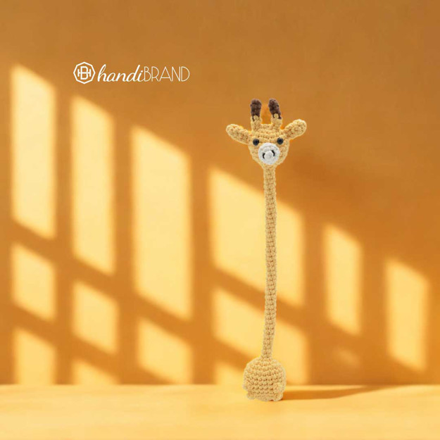 Picture of Jamella Giraffe Amigurumi Kit / Set of 2 Dolls