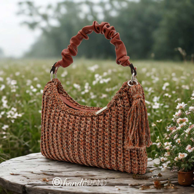 Picture of Frufru Bag DIY Kit with Heart Yarn (400 g)