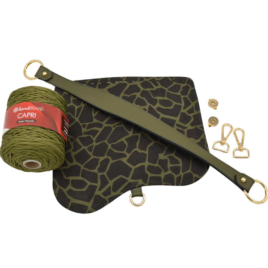 Set No26 Giraffe Olive-314