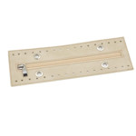 Picture of 25 cm Zipper with Eyelets and Metal Slider