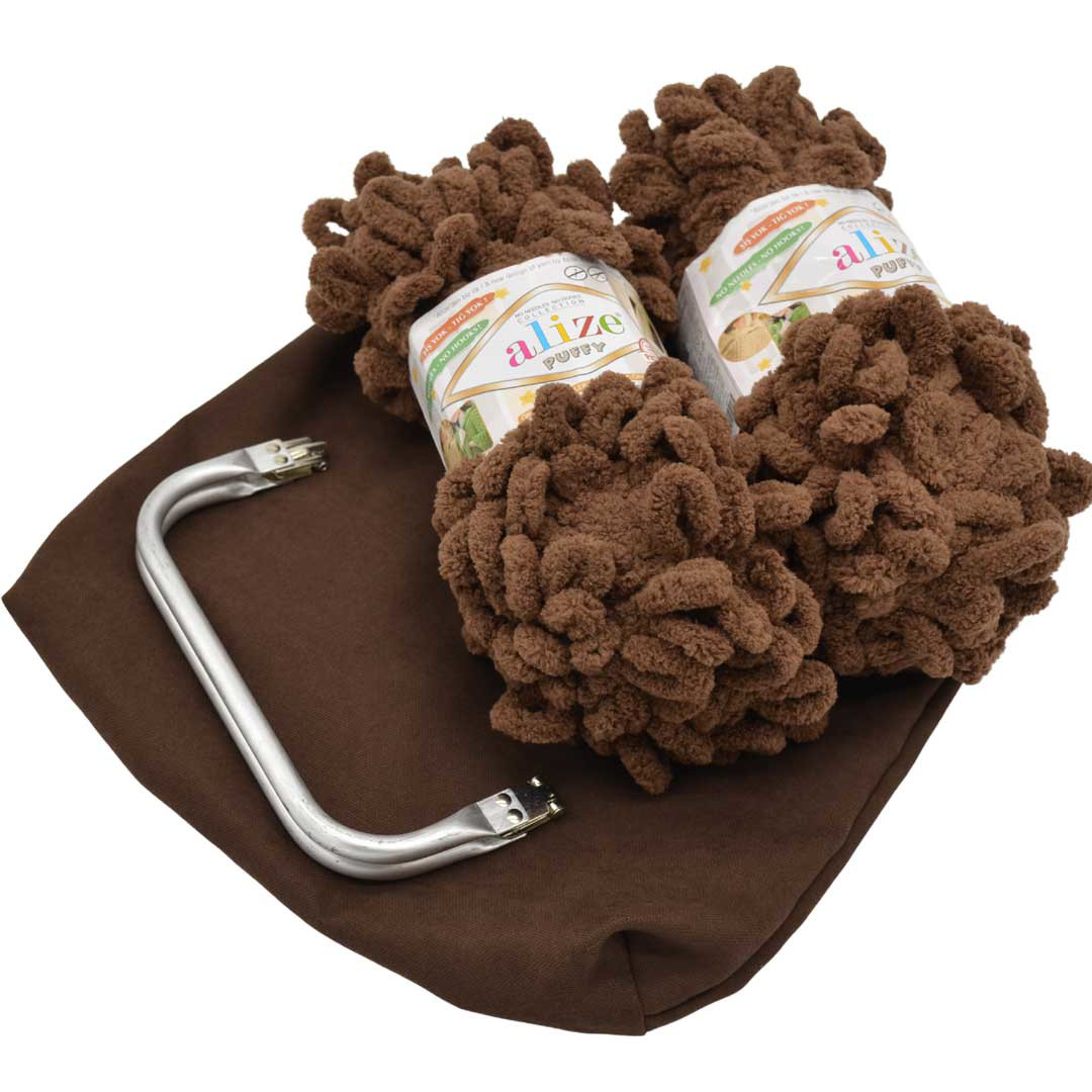 PUFFY-493 - Brown-493