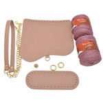Picture of Kit Cover Barbie 25cm with Base  Capri Yarn 600gr