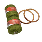 Picture of Malibu Bag Kit with Bamboo Handles and 600g Capri Yarn