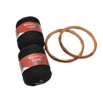 Picture of Malibu Bag Kit with Bamboo Handles and 600g Capri Yarn