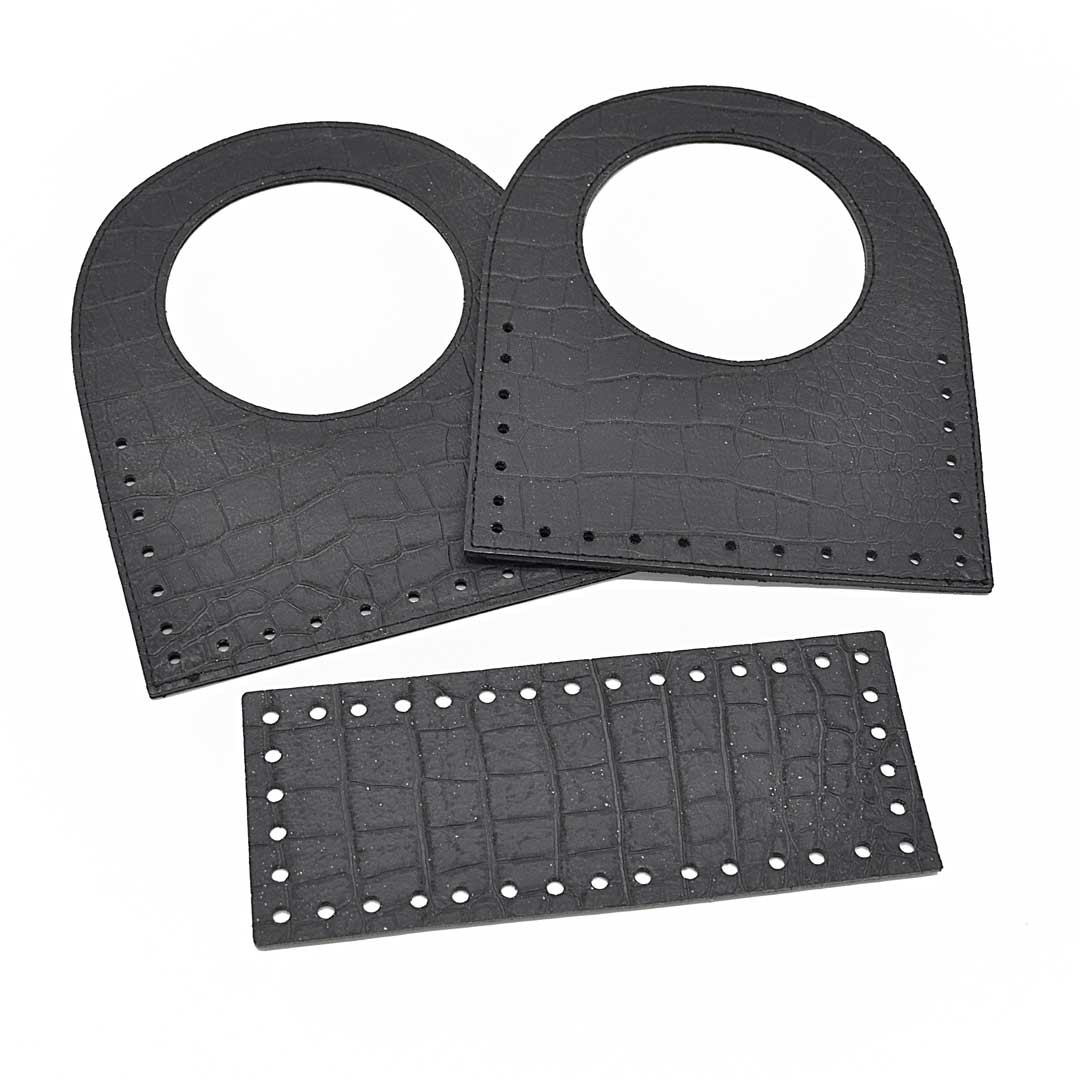 CROCO/ITAL-01 - Croco Black