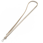 Picture of Narrow Eco Leather Strap with Metal Clips,1cm X 120cm