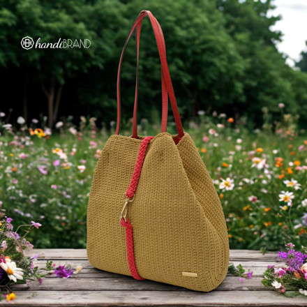 Picture of Kit Capri DAΝΑΕ Bag with Handles 80cm and Capri Yarn 900gr / Midi 200gr