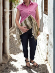 Picture of DIY Raffia Fringe Clutch Kit