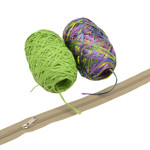 Picture of DIY Raffia Fringe Clutch Kit
