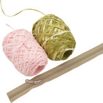 Picture of DIY Raffia Fringe Clutch Kit
