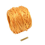 Εικόνα της Κιτ Καπέλο JOCKEY με Νήμα Raffia. Επιλέξτε Χρώμα!