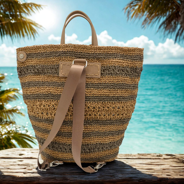 Picture of Kit Polymorphic XL Bag  with Straw Yarn 750g
